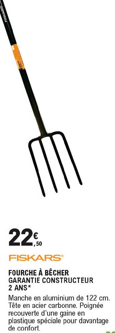 fourche à bêcher fiskars