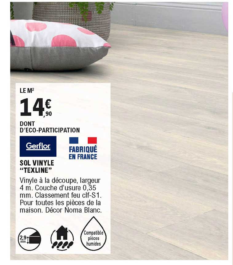 gerflor sol vinyle texline
