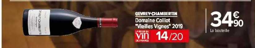 gevrey-chambertin domaine collot "vieilles vignes" 2019