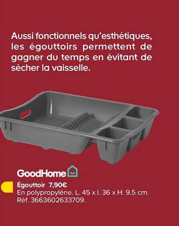 Goodhome égouttoir