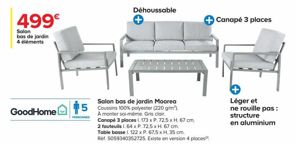goodhome salon bas de jardin moorea