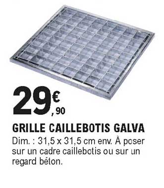 grille caillebotis galva