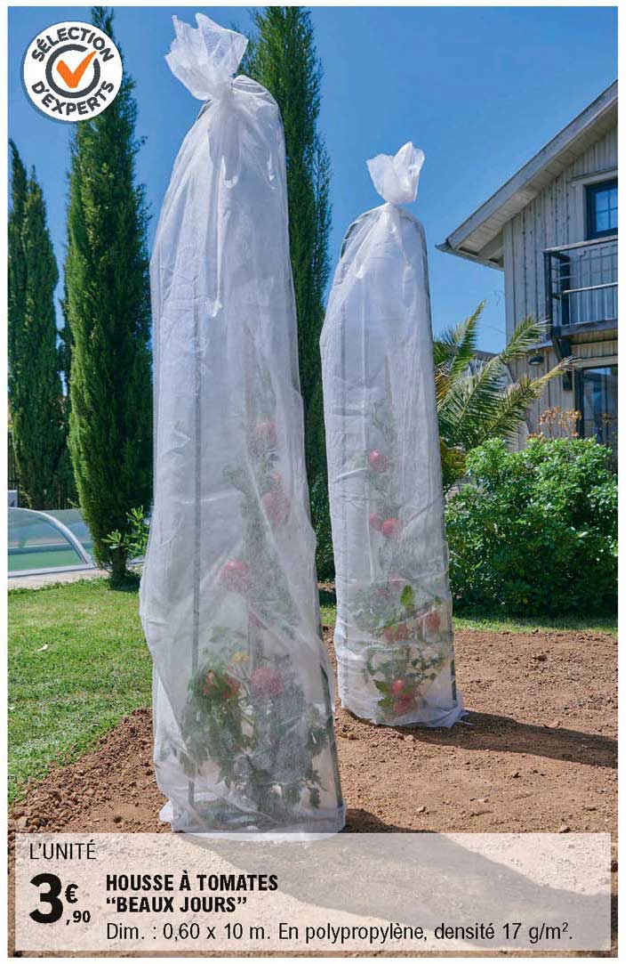 housse à tomates beaux jours