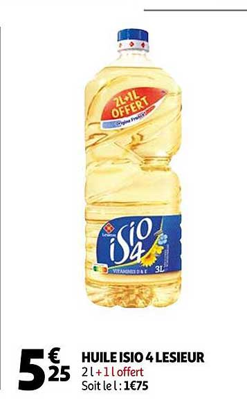 huile isio 4 lesieur