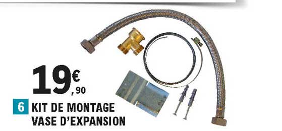 kit de montage vase d'expansion