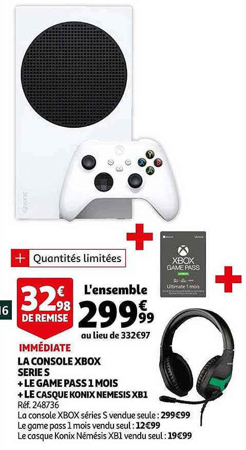 la console xbox series