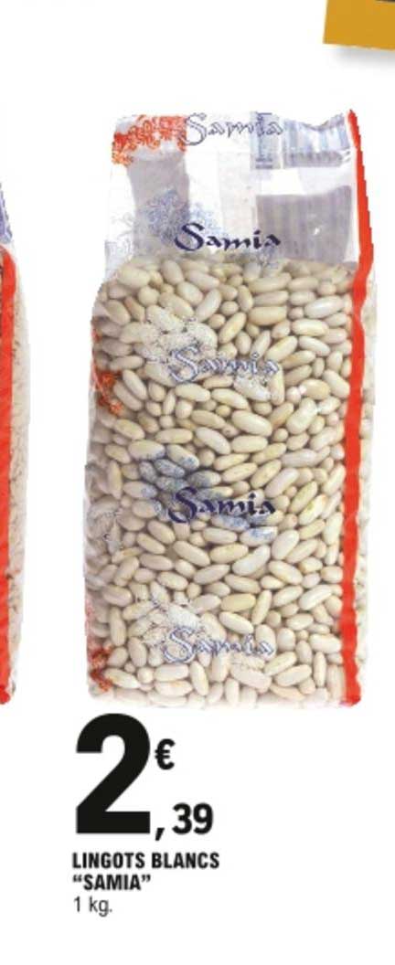 lingots blancs samia