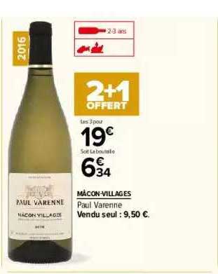 mâcon-villages paul varenne 2+1