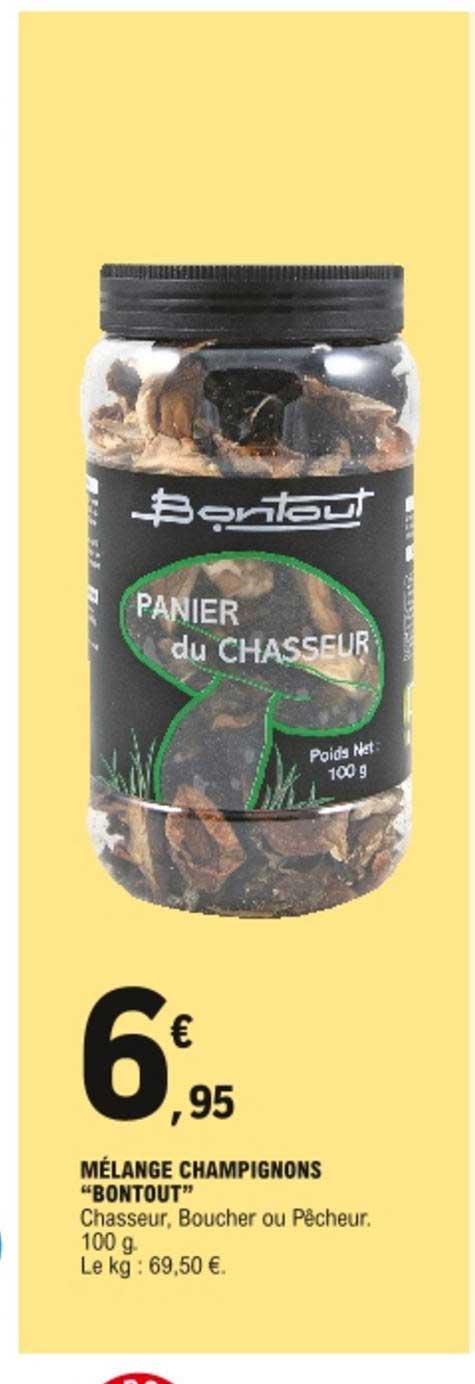mélange champignons bontout