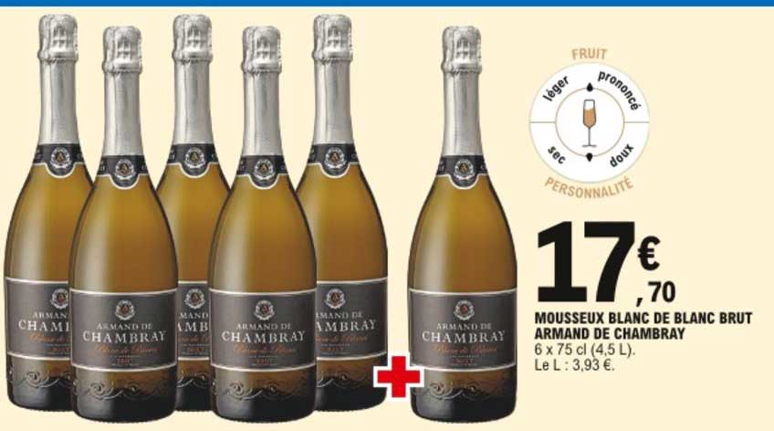 mousseux blanc de blanc brut armand de chambray