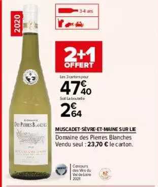 Muscadet-sèvre-et-maine Sur Lie Domaine Des Pierres Blanches