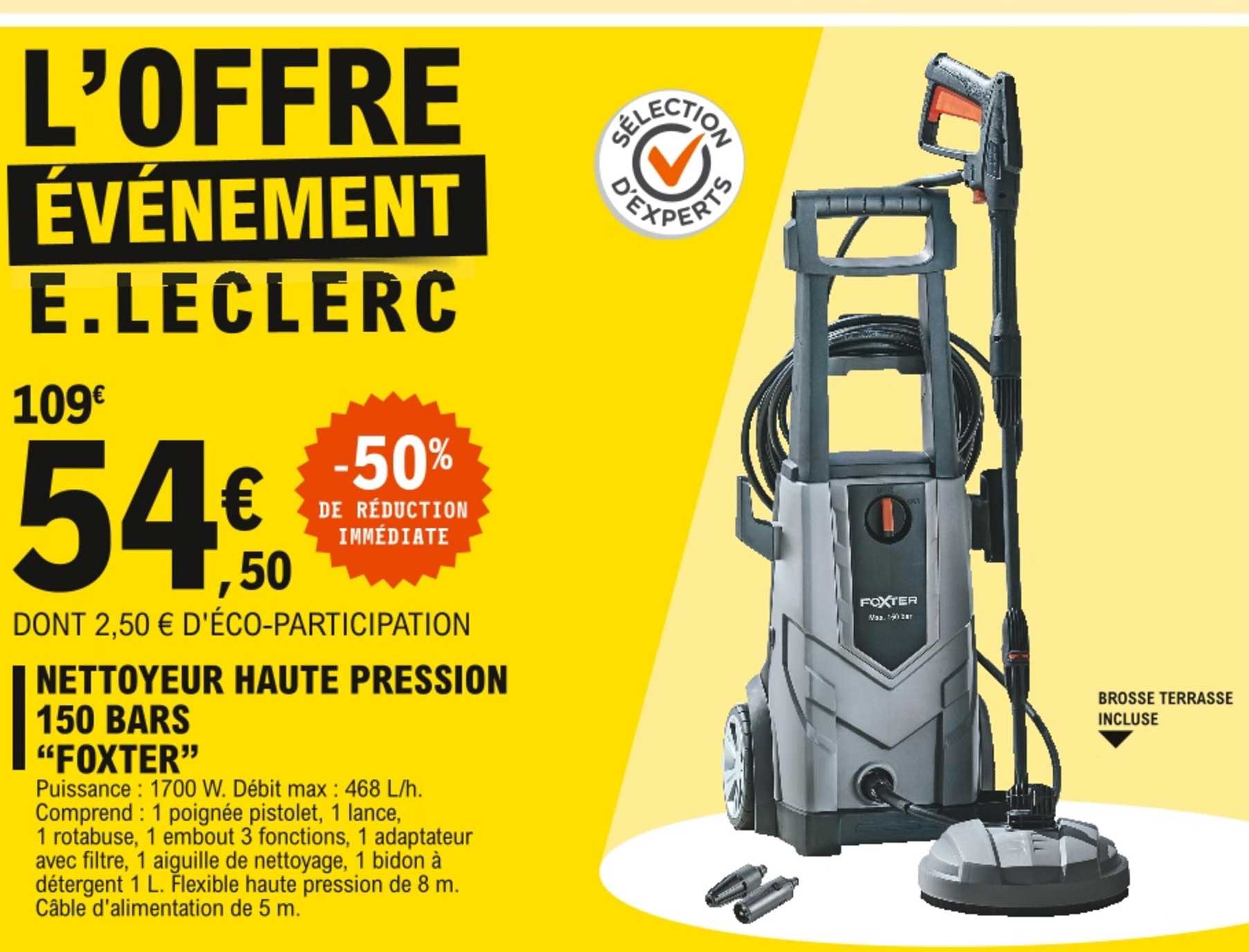 nettoyeur haute pression 150 bars foxter