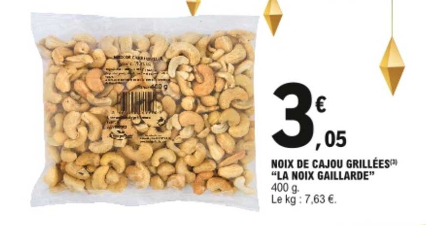 Noix De Cajou Grillées La Noix Gaillarde