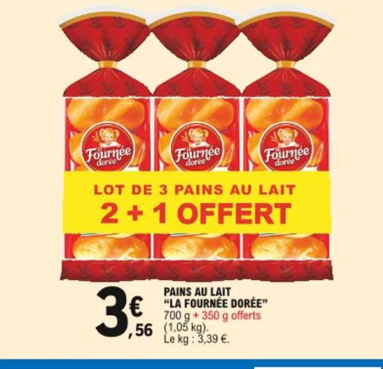 pains au lait la fournée dorée