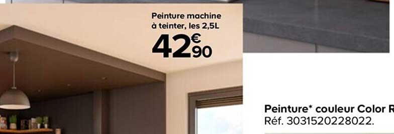peinture machine à teinter les 2.5l