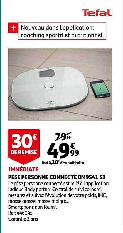 pèse personne connecté bm9541 s1