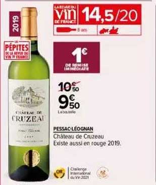 pessac-léognan château de cruzeau