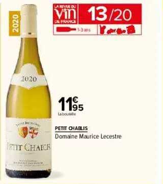 petit chablis domaine maurice lecestre