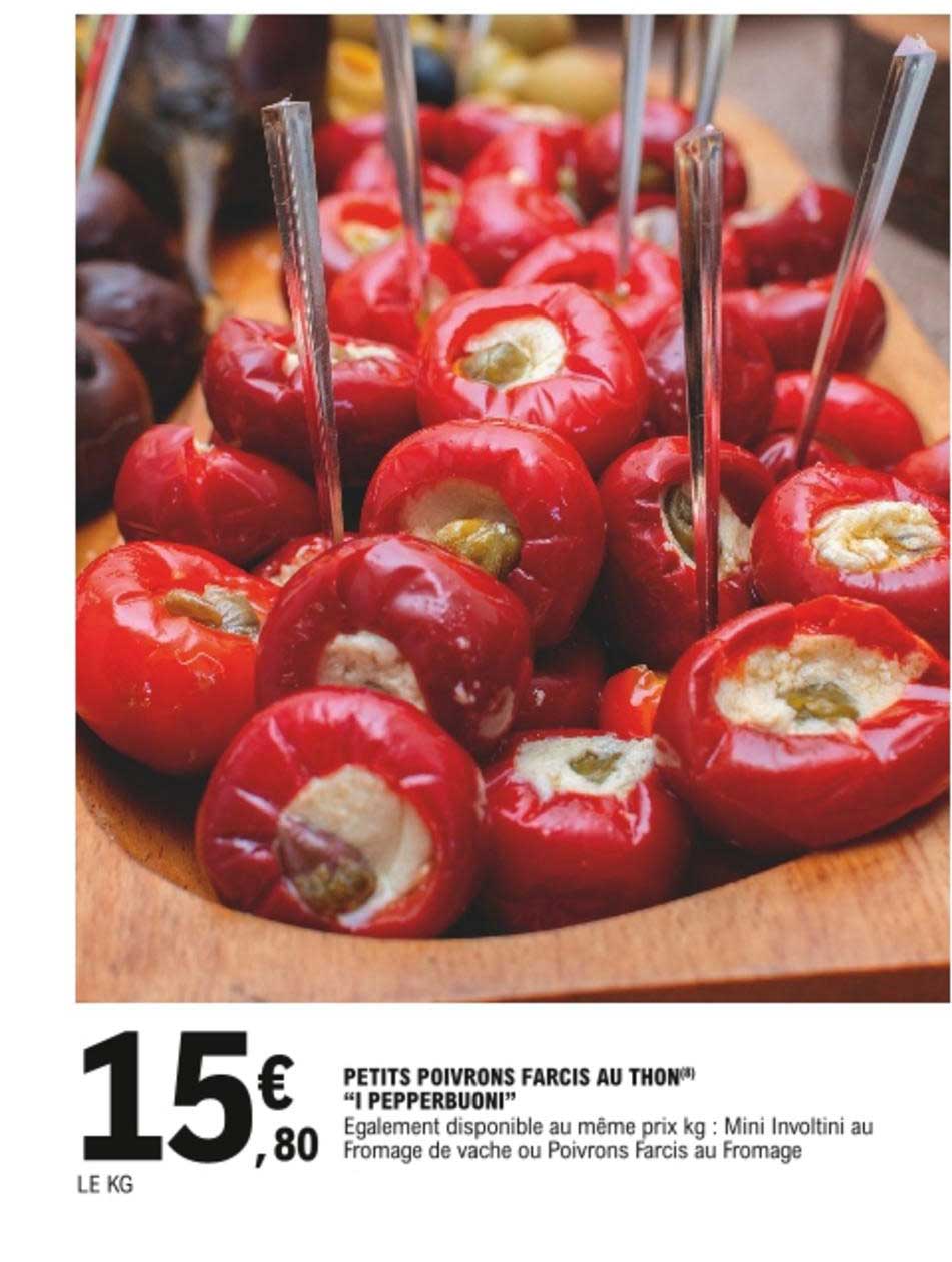 Petits Poivrons Farcis Au Thon I Pepperbuoni