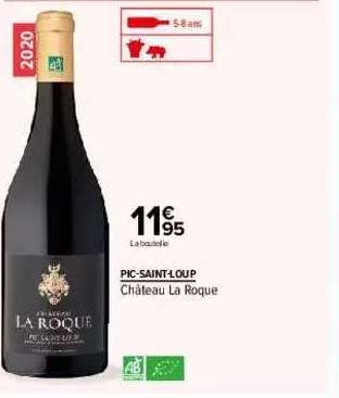 pic-saint-loup château la roque