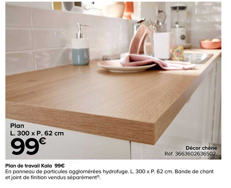 plan de travail kala