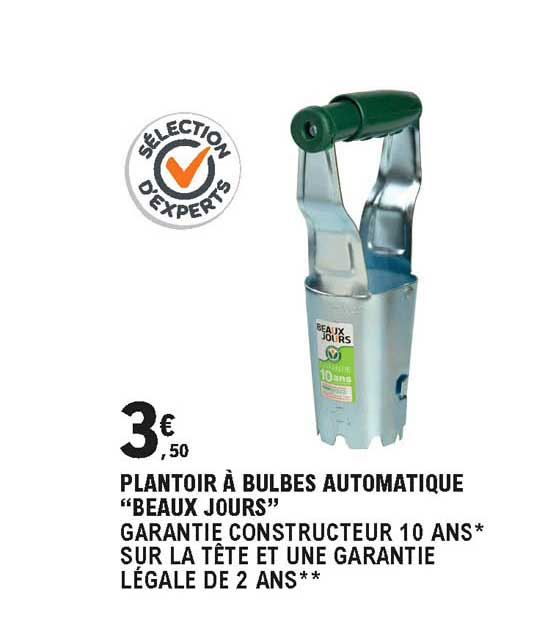 plantoir à bulbes automatique beaux jours