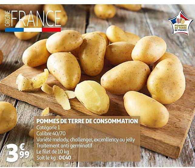 Pommes De Terre De Consommation