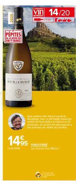 pouilly-fuissé les grands crus blancs