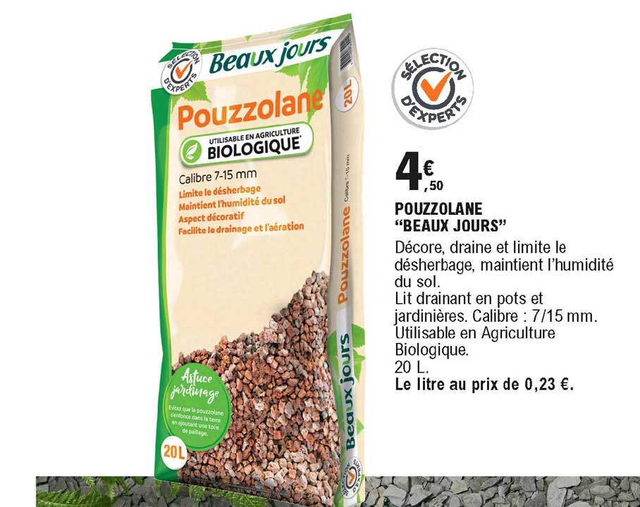 Pouzzolane Beaux Jours