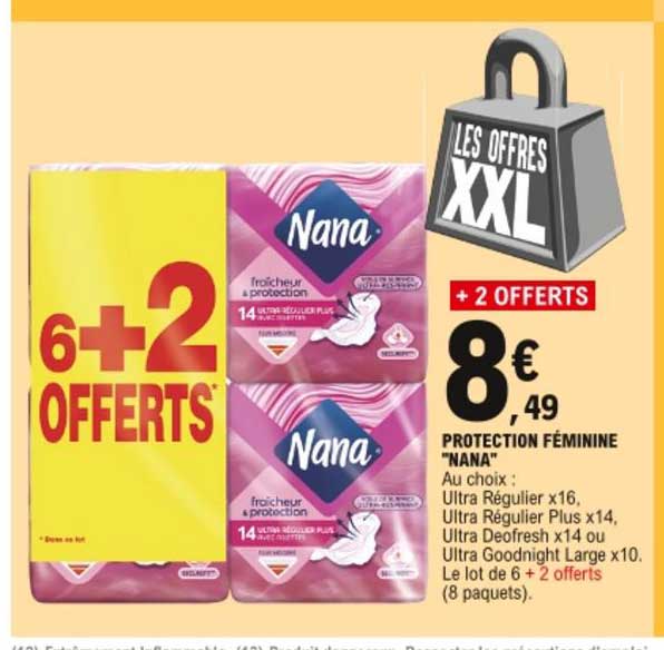 protection féminine nana