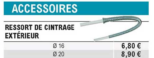 Ressort De Cintrage Extérieur
