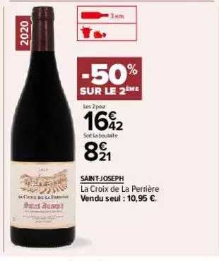 saint-joseph la croix de la perrière -50% sur le 2ème