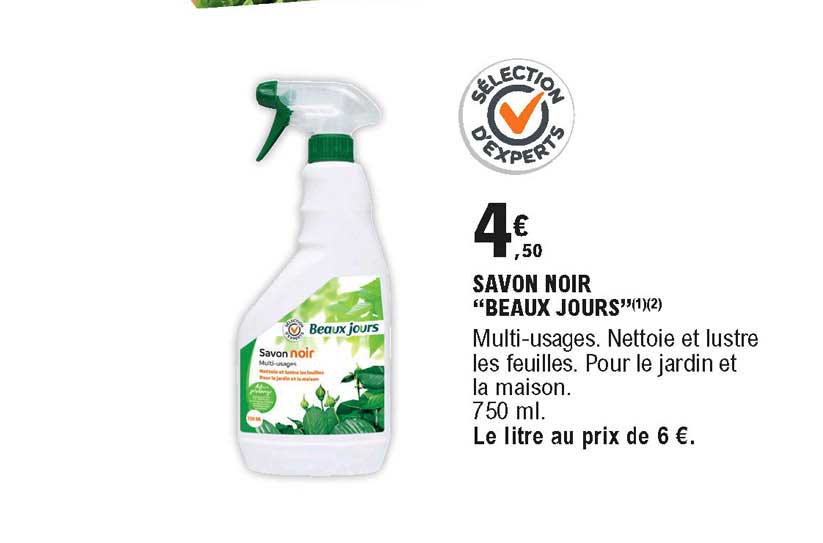 savon noir beaux jours