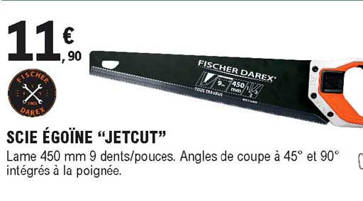 scie égoïne "jetcut"