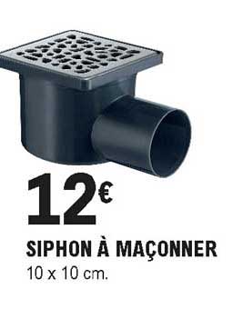 Siphon à Maçonner