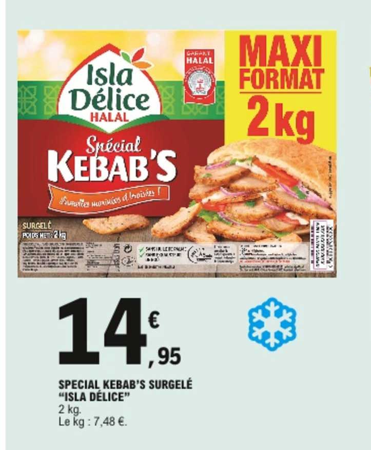 Special  Kebab Surgelé Isla Délice