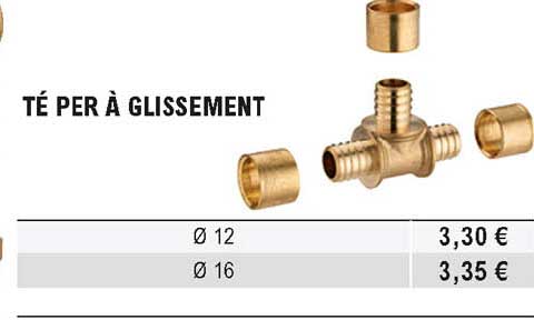 té per à glissement