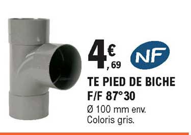 te pied de biche f f 87°30