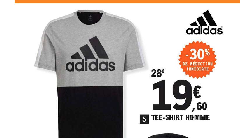 tee-shirt homme adidas