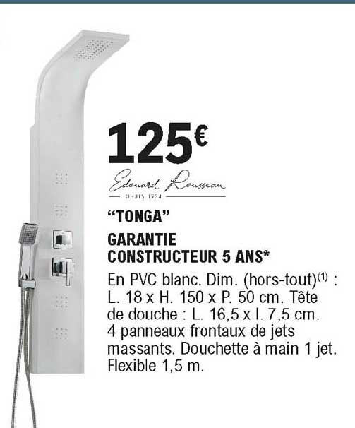 Tête De Douche Edouard Rousseau Tonga