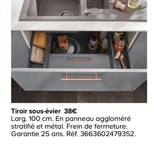 tiroir sous-évier