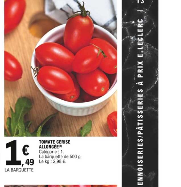 Tomate Cerise Allongée