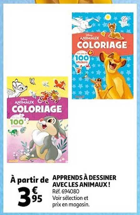 apprends à dessiner avec les animaux !