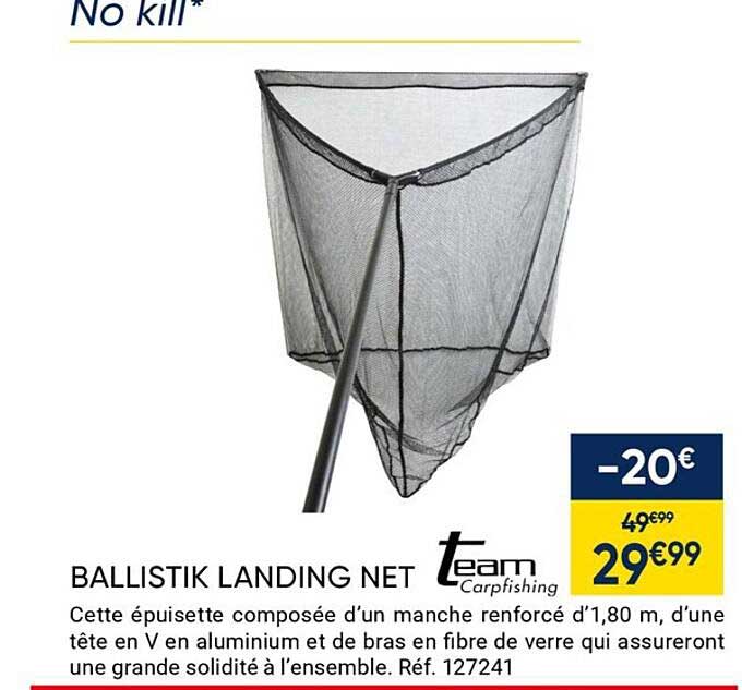 ballistik landing net team carpfishing