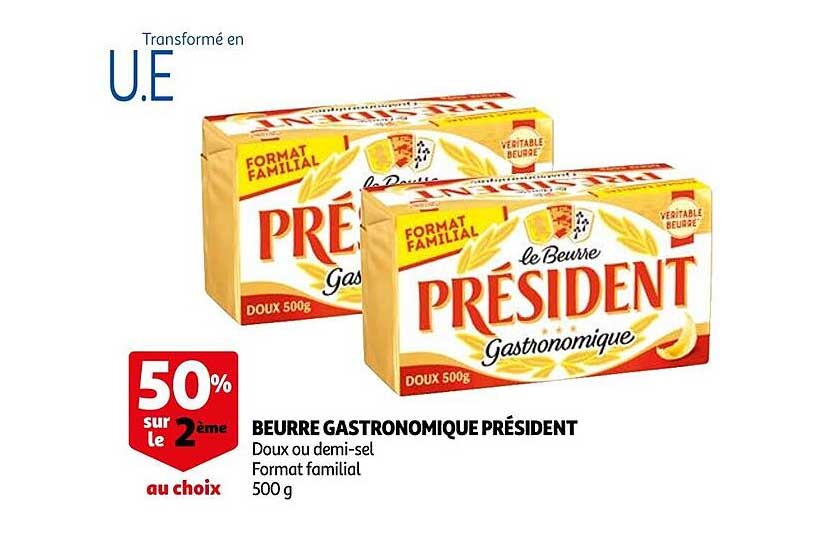 Beurre Gastronomique Président