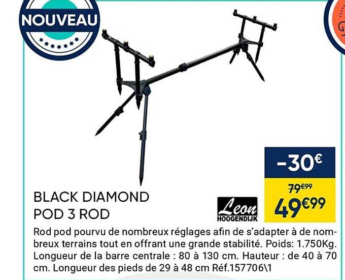 black diamond pod 3 rod