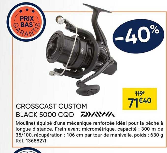 crosscast custom black 5000 cqd