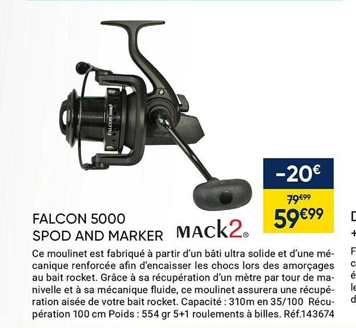 falcon 5000 spod and marker mack2