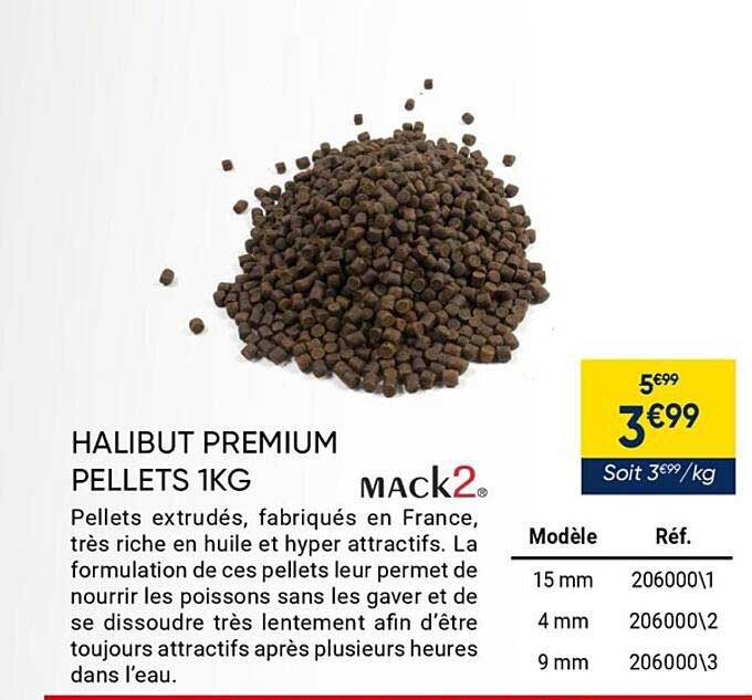 halibut premium pellets 1kg mack2