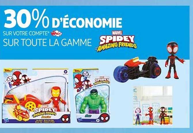 la gamme spidey amazing friends